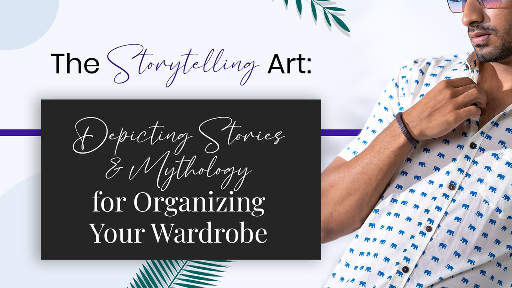 The Storytelling Art: Depicting Stories and Mythology in Handblock Print Cotton Shirts